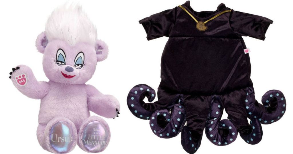 Build-A-Bear Little Mermaid Ursula and costume