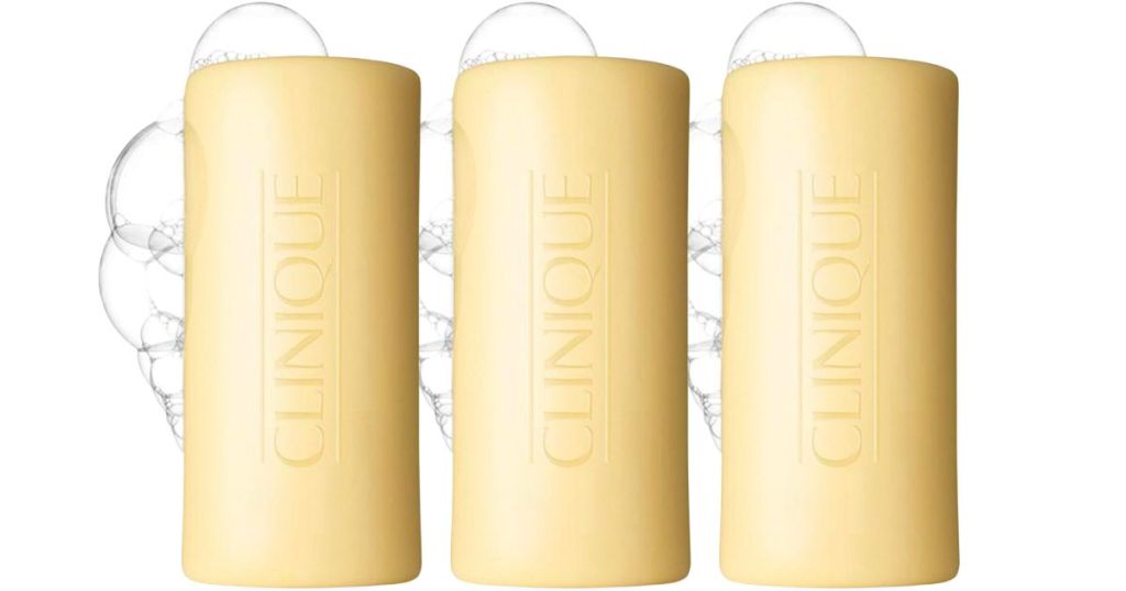 Clinique travel soaps 3-Pack