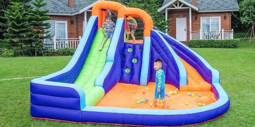 65% Off CocoNut Float Inflatable Playsets on Zulily.online | Water Park w/ Climbing Wall $302.98 Shipped (Reg. $850)