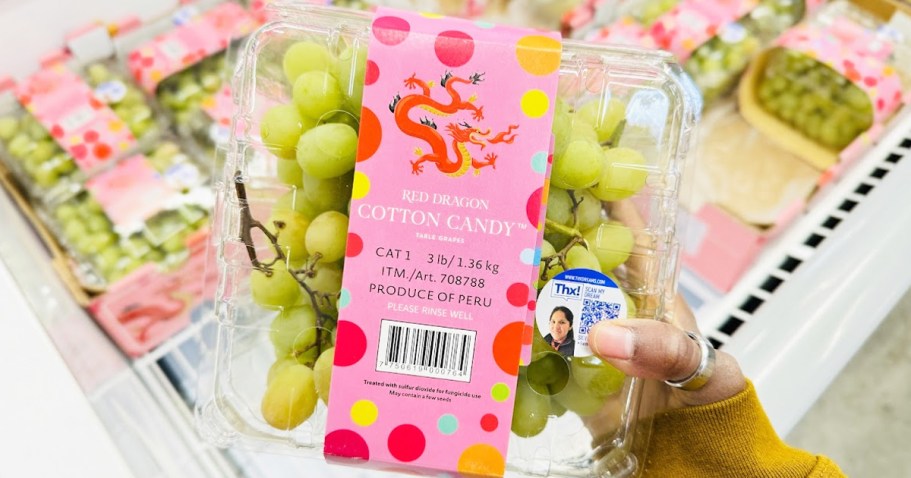 Cotton Candy Grapes are Back at Sam’s Club