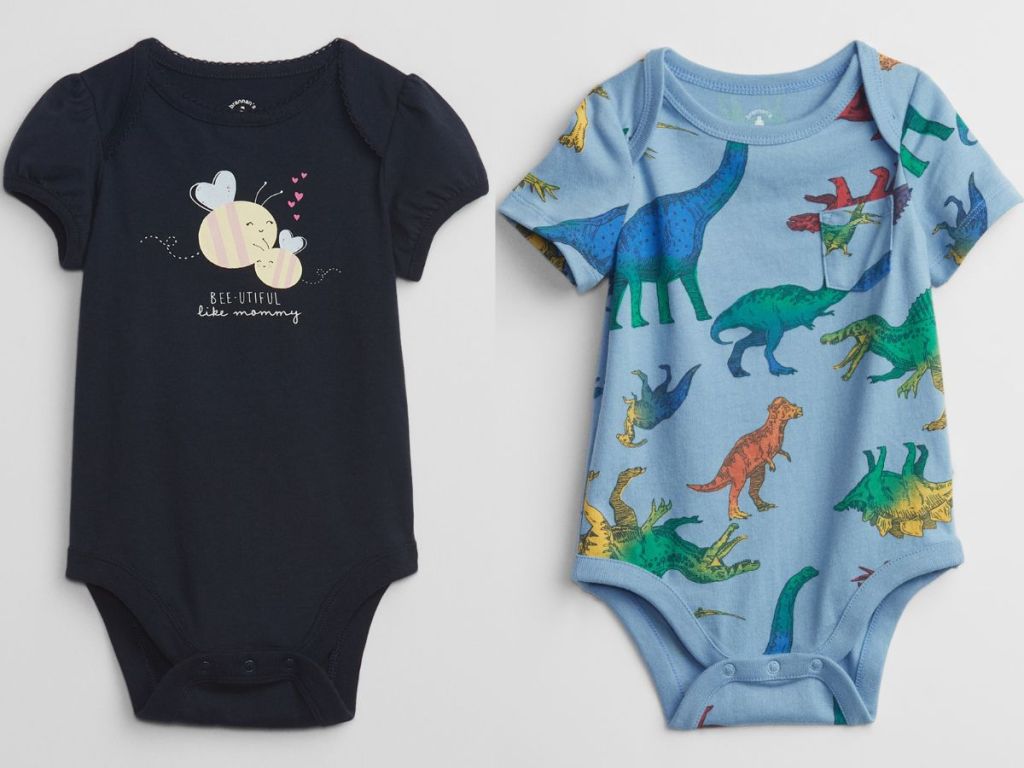 2 GAP Baby Bodysuits