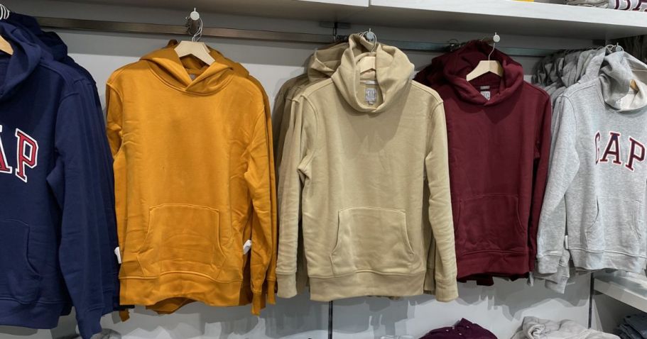 EXTRA 60% Off GAP Factory Clearance | Hoodies Just $8 + Much More