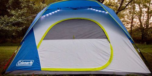 Coleman 6-Person Skydome Tent w/ LED Lighting Only $69.99 on Costco.online (Reg. $150)