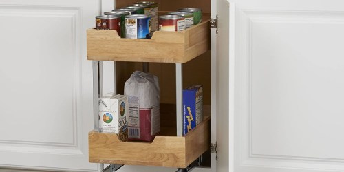 Sliding Cabinet Organizer Only $61 Shipped on Amazon (Reg. $239)