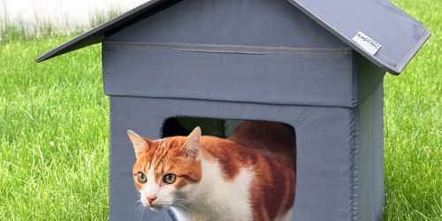 Outdoor Cat House Only $11.79 on Amazon (Regularly $51)