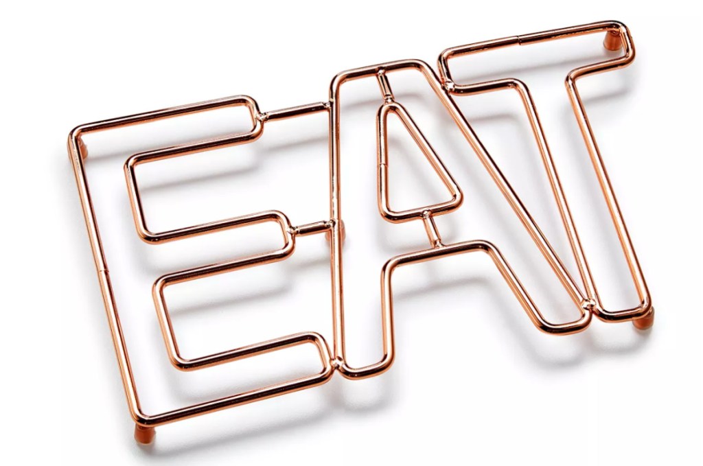 Martha Stewart Copper Eat Trivet