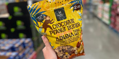 Member’s Mark Chocolate Peanut Butter Banana Trail Mix Only $9.98 on Sam’sClub.online