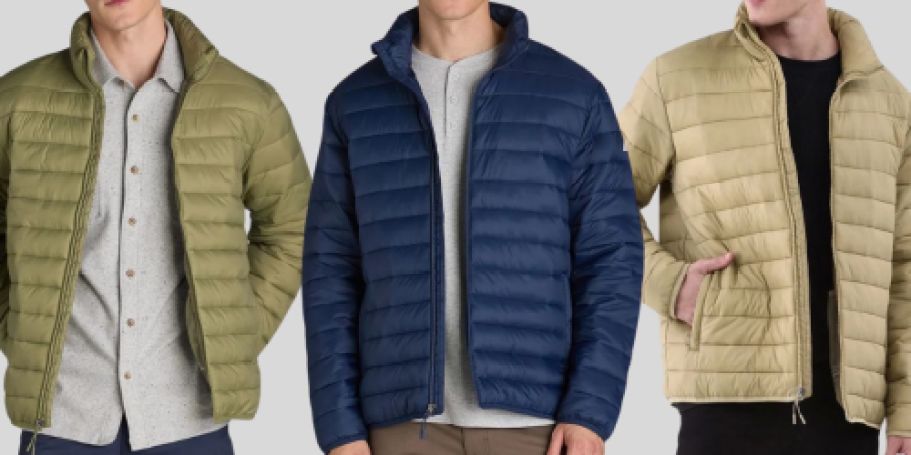 Ozark Trail Men’s Puffer Jacket Only $19 on Walmart.online – Including Sizes Up to 3X!