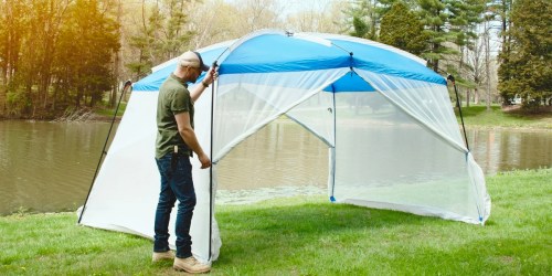 Portable Screened Tent Just $25 on Walmart.online (Reg. $75) | Simple Shade & Bug Protection