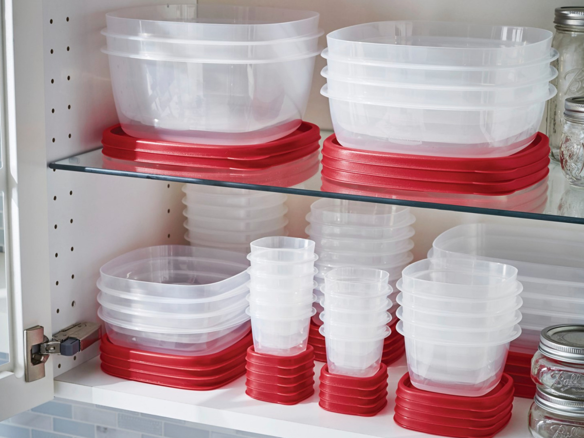 Rubbermaid 60-Piece Storage Set Only $29.99 on Amazon | Includes Vented Lids