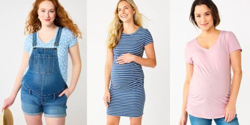 Buy One, Get One 50% Off Maternity Clothes on Kohl’s.online