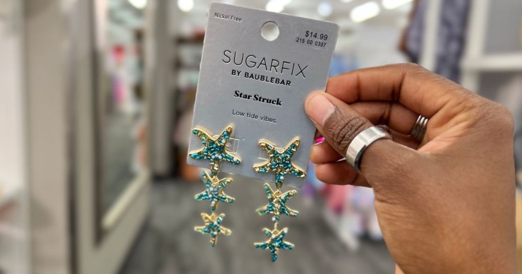 SUGARFIX by BaubleBar Statement Earrings - Starfish