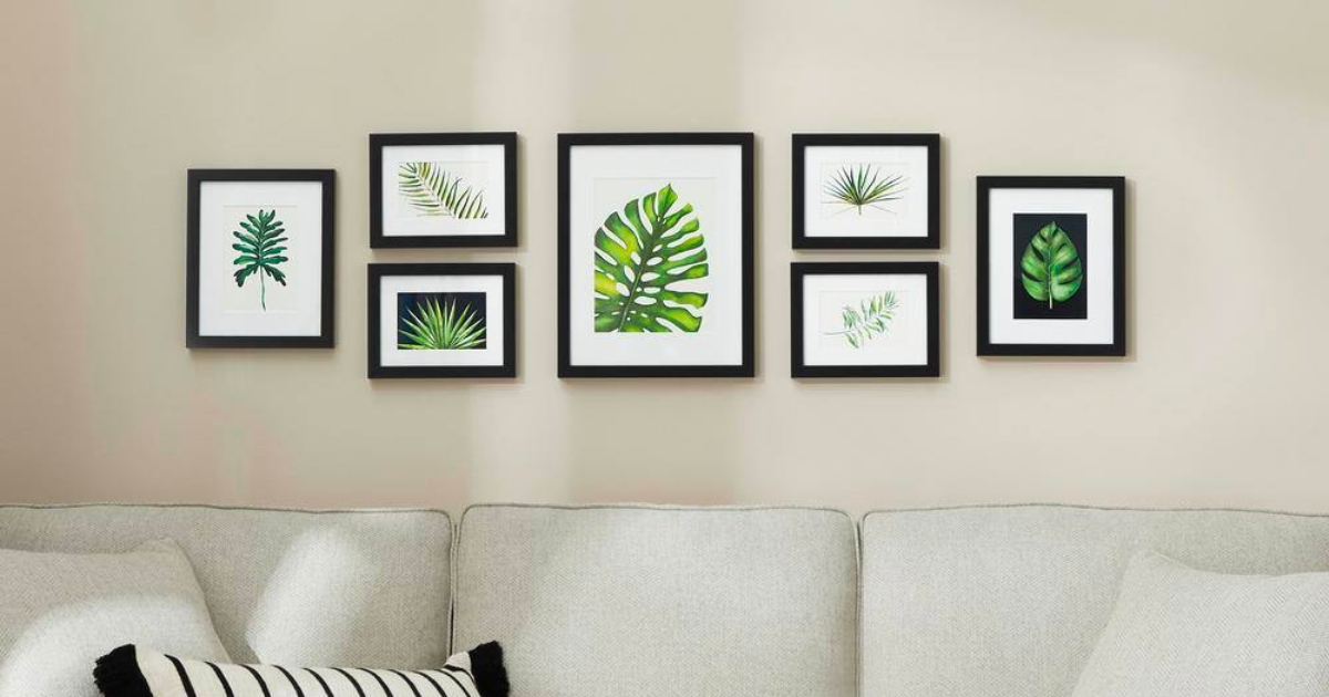 StyleWell Black Gallery Wall Frames 7-Pack