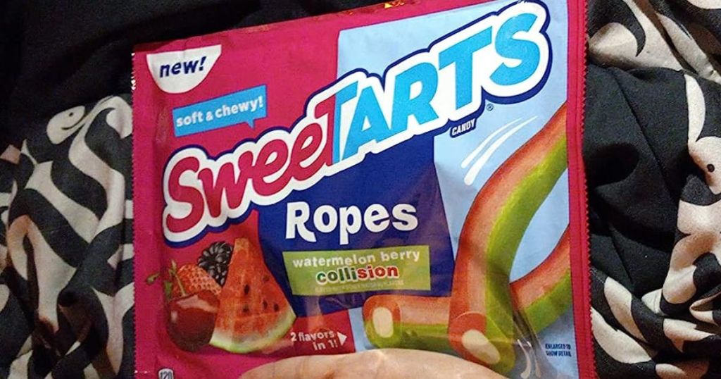 bag of Sweetarts ropes