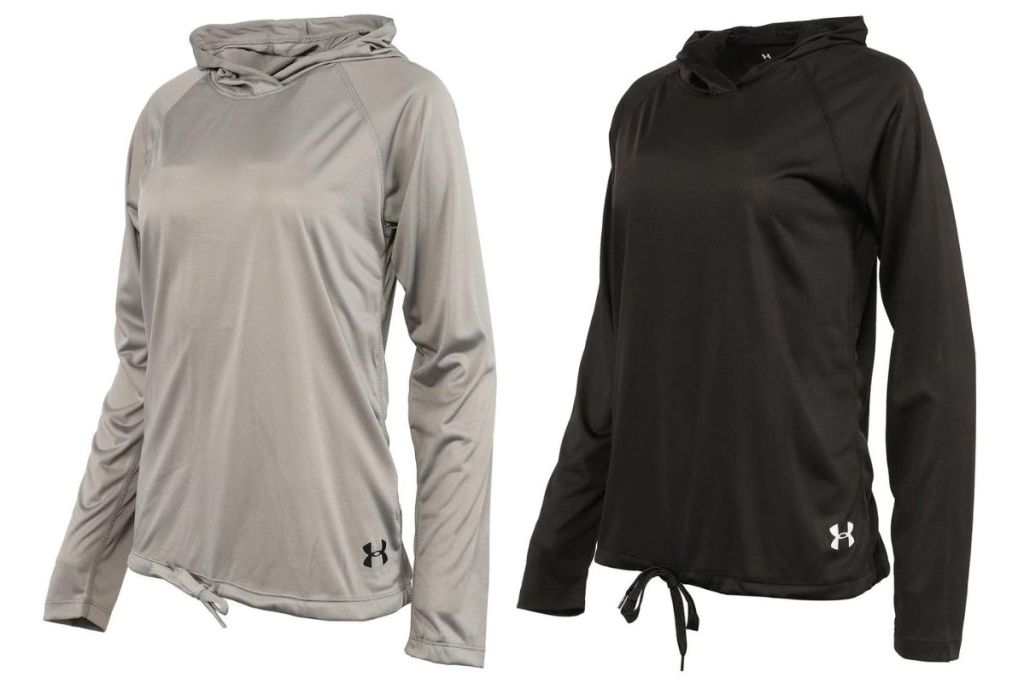 Under Armour Women's Heatgear Velocity Twist Hoodie side view