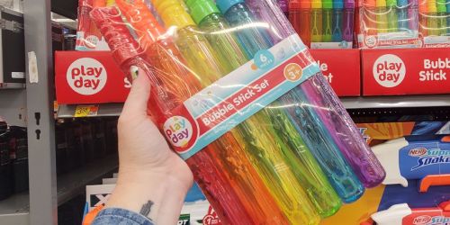 Play Day Bubble Sticks 6-Count Only $3.98 on Walmart.online