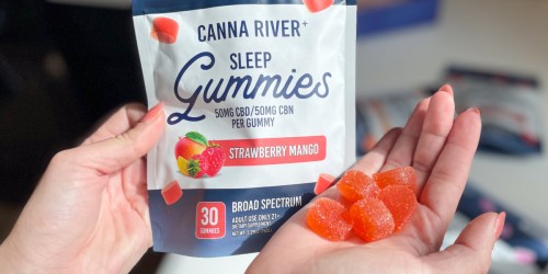 Canna River CBD Gummies 30-Count Just $22.75 + Free Shipping (Sale Ends Tonight!)