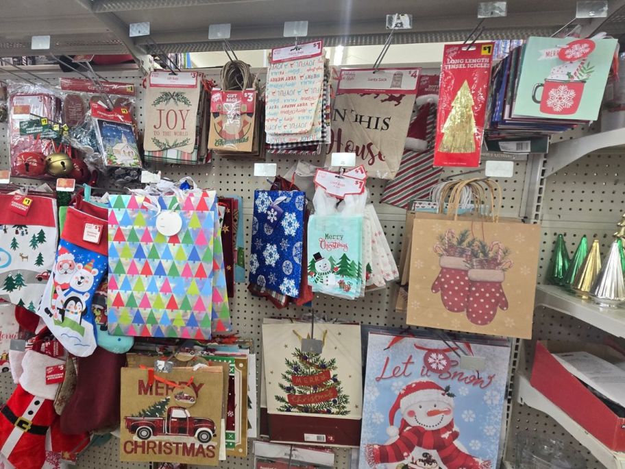 Christmas Gift Bags in store