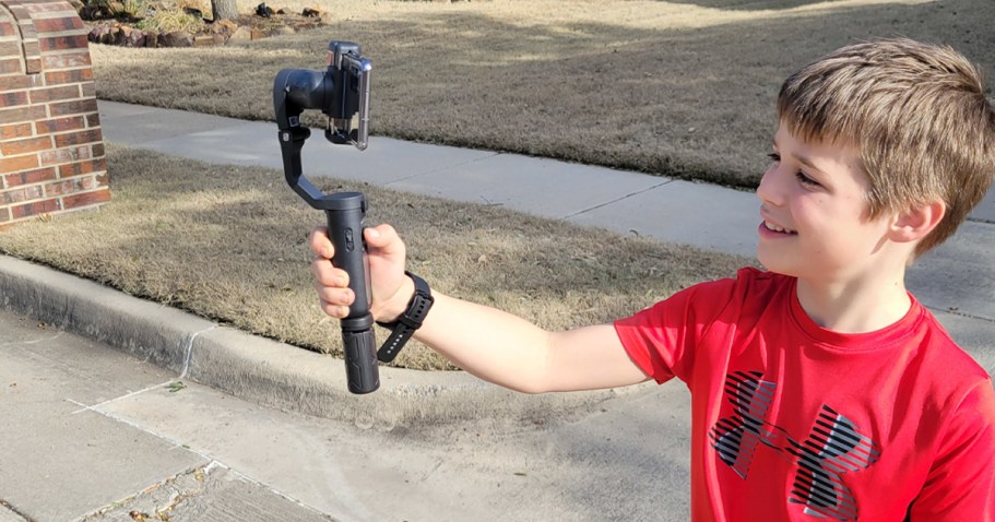 Gimbal Phone Stabilizer Only $51.99 Shipped on Amazon (Get Professional Looking Photos & Videos)