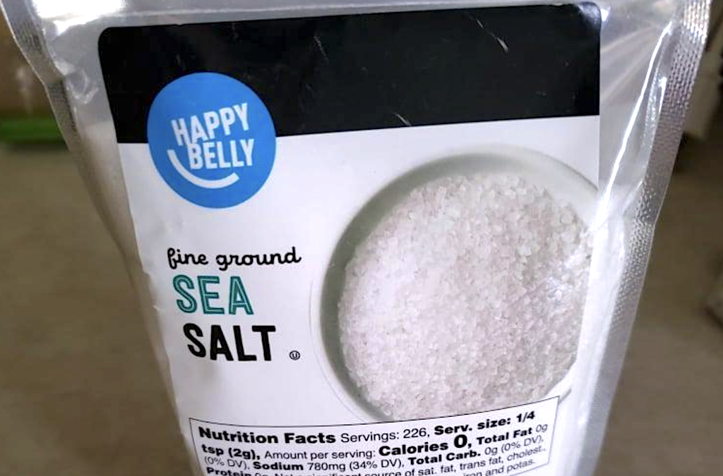 Happy Belly sea salt 