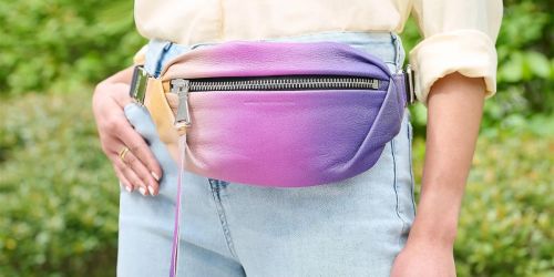 Leather Convertible Belt Bag Only $55.48 Shipped on QVC.online (Reg. $128) | Six Color Choices!