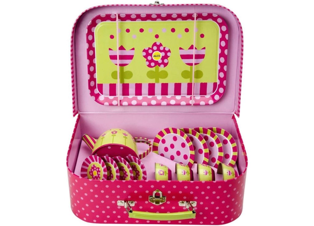 Alex Pretend Tea Time Kids Tea 16 Piece Set