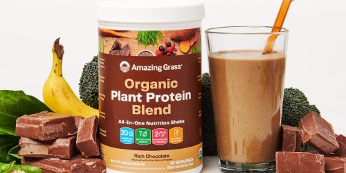 Amazing Grass Organic Nutrition Shakes 10-Servings from $9.41 on Amazon (Regularly $19)