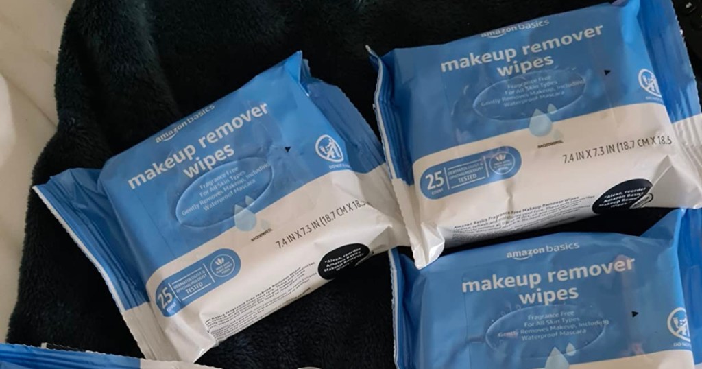 amazon basics makeup remover wipes