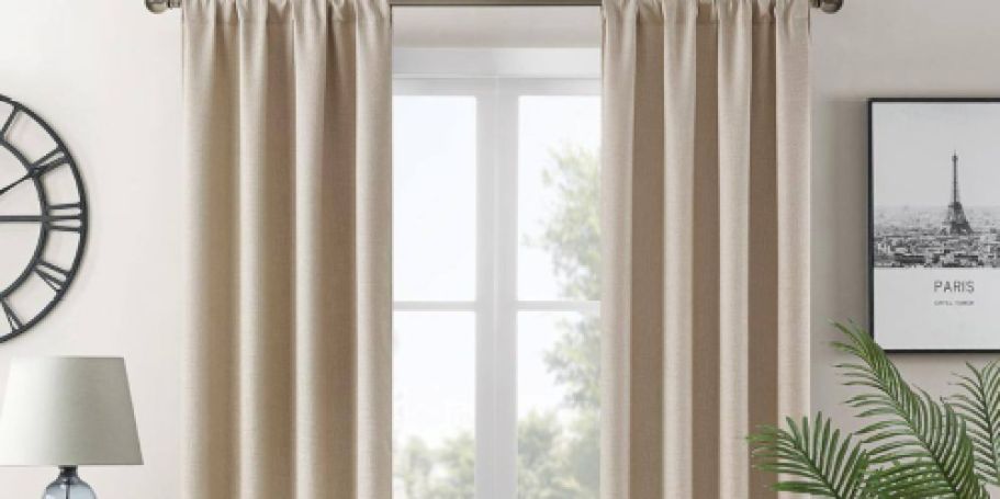 Blackout Curtain 2-Pack JUST $11.49 Shipped on HomeDepot.online ($5.75 Each)