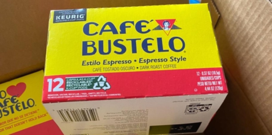 Café Bustelo Espresso K-Cups 72-Count Only $25 Shipped w/ Stacking Amazon Coupons