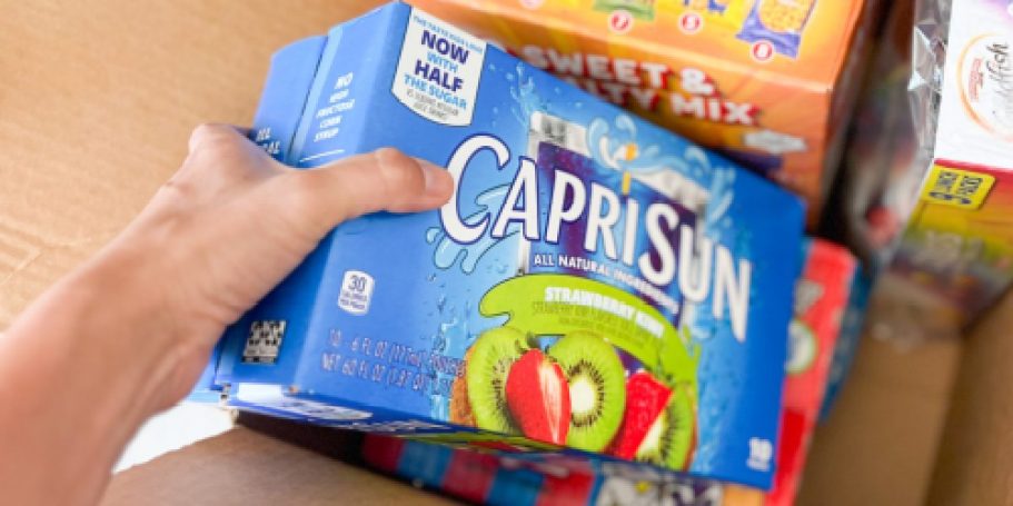 Capri Sun Juice Pouches 10-Count Box Only $2.35 Shipped on Amazon