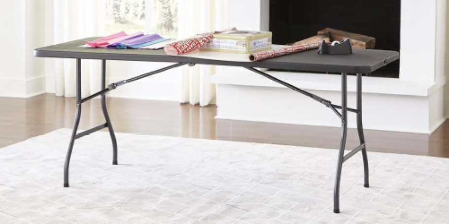 Folding 6′ Table Only $39.97 Shipped on Walmart.online (Regularly $60)