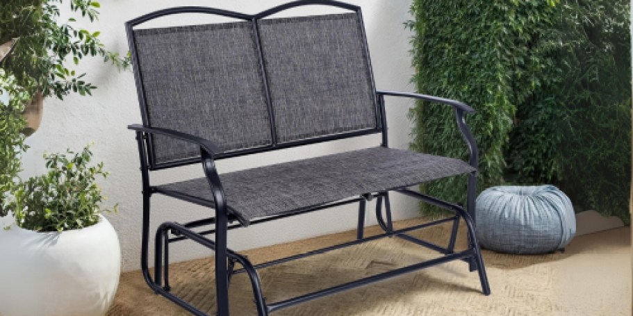 Patio Glider ONLY $69 Shipped on QVC.online (Regularly $137)