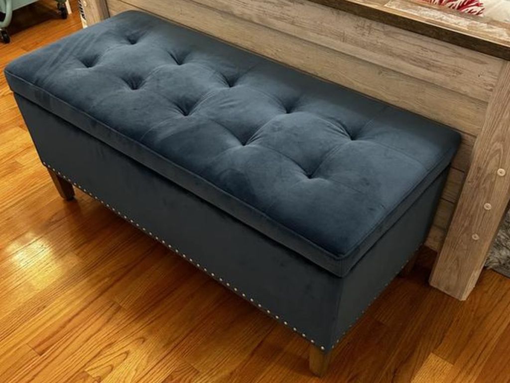 Madison Park Frances Tufted Storage Ottoman