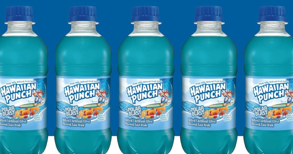 Hawaiian Punch Polar Blast Bottles