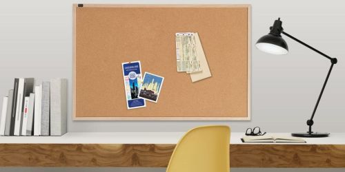 Large Cork Bulletin Board Only $8.99 on Amazon (Regularly $18)