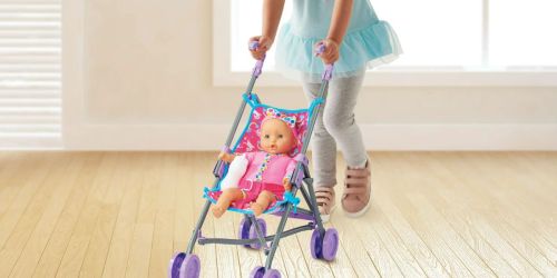 Toy Stroller 10-Piece Set w/ Baby Doll Just $11.50 on Walmart.online (Regularly $20)