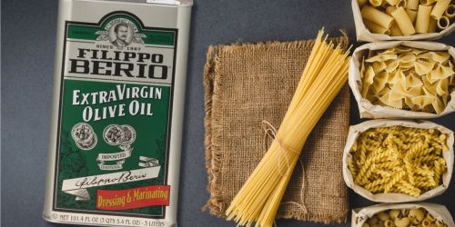 Filippo Berio Extra Virgin Olive Oil 101.4oz Tin Only $17.99 on Amazon (Regularly $31)