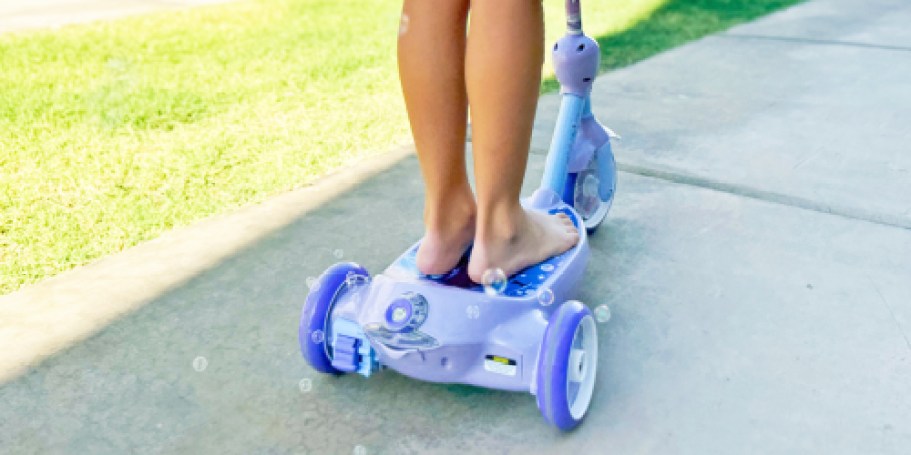 Huffy Kids Electric Bubble Scooter Only $39.98 Shipped on Walmart.online (Regularly $63)