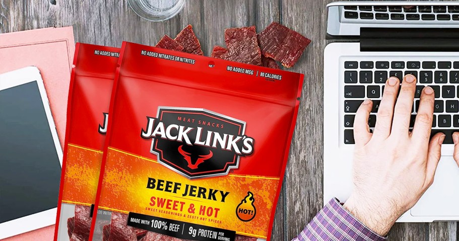 Jack Link’s Beef Jerky 2-Pack Only $12 Shipped on Amazon (Regularly $23)