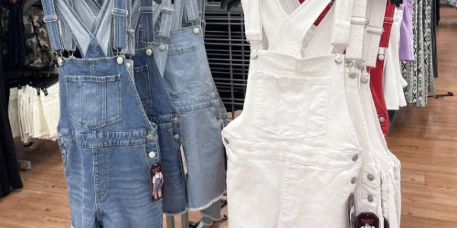 Women’s Denim Shortalls Only $16.98 on Walmart.online | Includes Plus Sizes!
