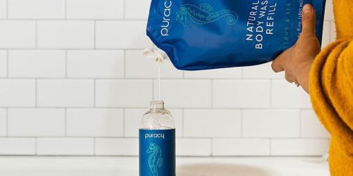 50% Off Puracy Shower Gel Refills on Target.online | Fills a Bottle 4 Times!