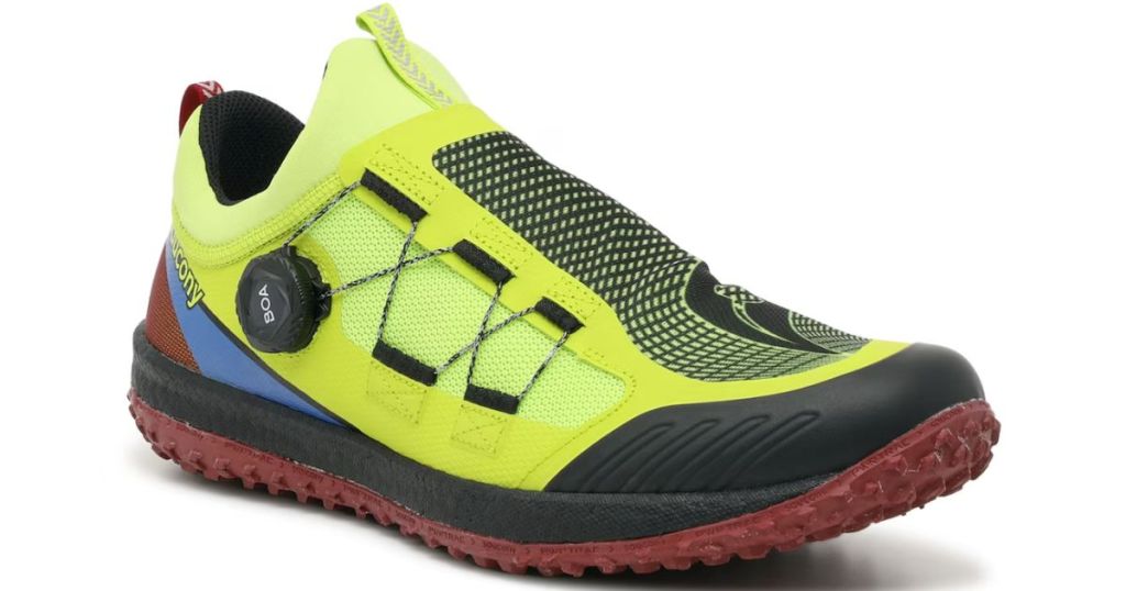 A yellow shoe: Switchback 2 Trail Running Shoe