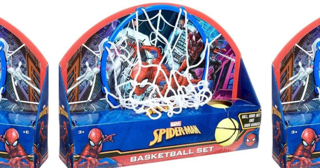 Spiderman Basketball Set