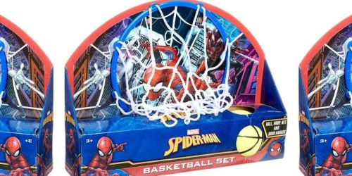 Spiderman Over the Door Basketball Hoop 4-Piece Set Only $6.98 on Walmart.online