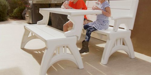 Convert-A-Bench XL w/ Cup Holder from $99.93 Shipped (Regularly $189)