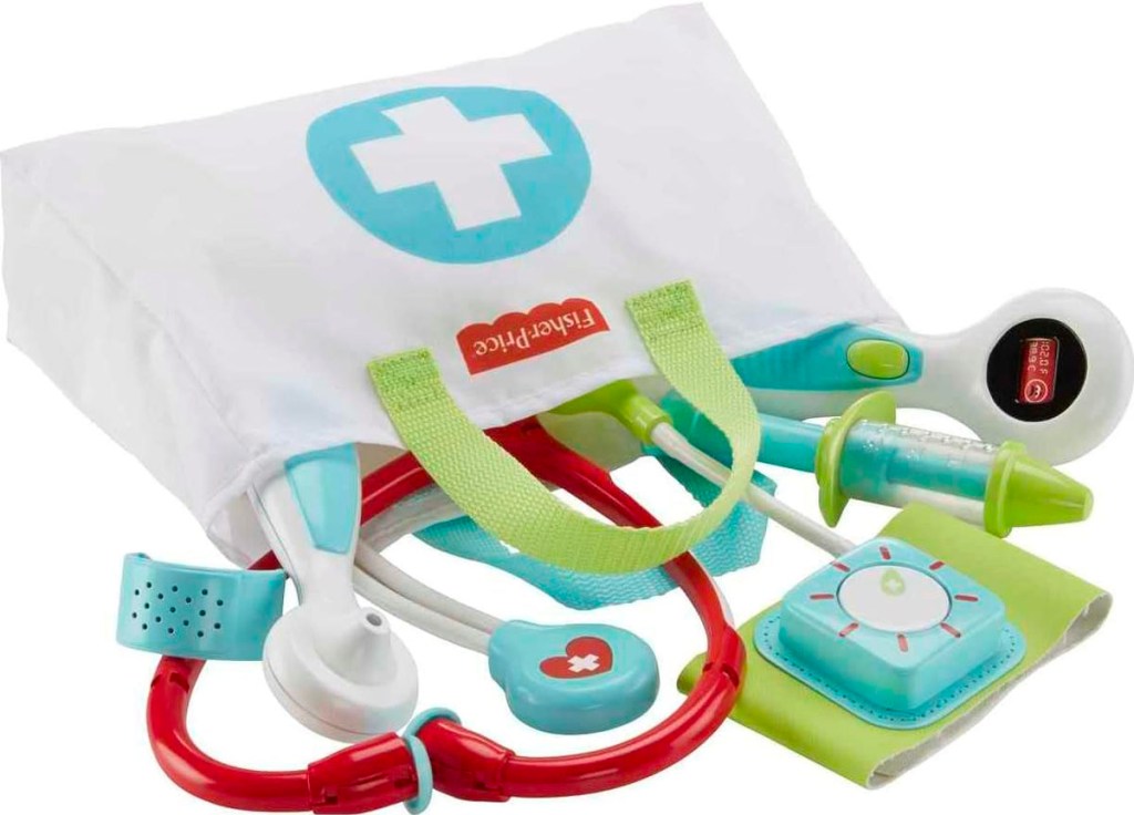 fisher price doctor play kit with pieces onlineing out of bag