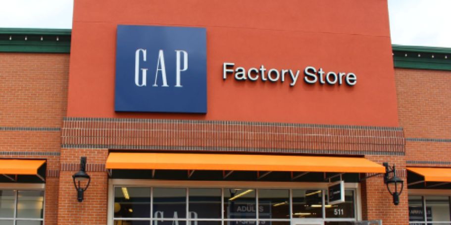 Up to 85% Off GAP Factory Clearance + FREE Shipping | Clothing from $2.80 Shipped