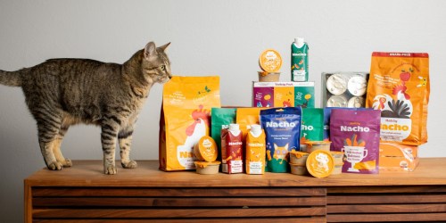 Made by Nacho Cat Food Toppers Just $1.16 Each (+ Double PetSmart Treat Points!)