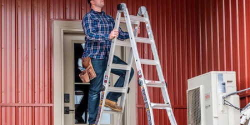 Gorilla 18′ Aluminum Multi-Position Ladder Only $99 Shipped on HomeDepot.online (Reg. $199)